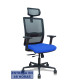 Silla Haches traslack malla negra asiento bali azul brazos - 395TKM840B229B2DB68R